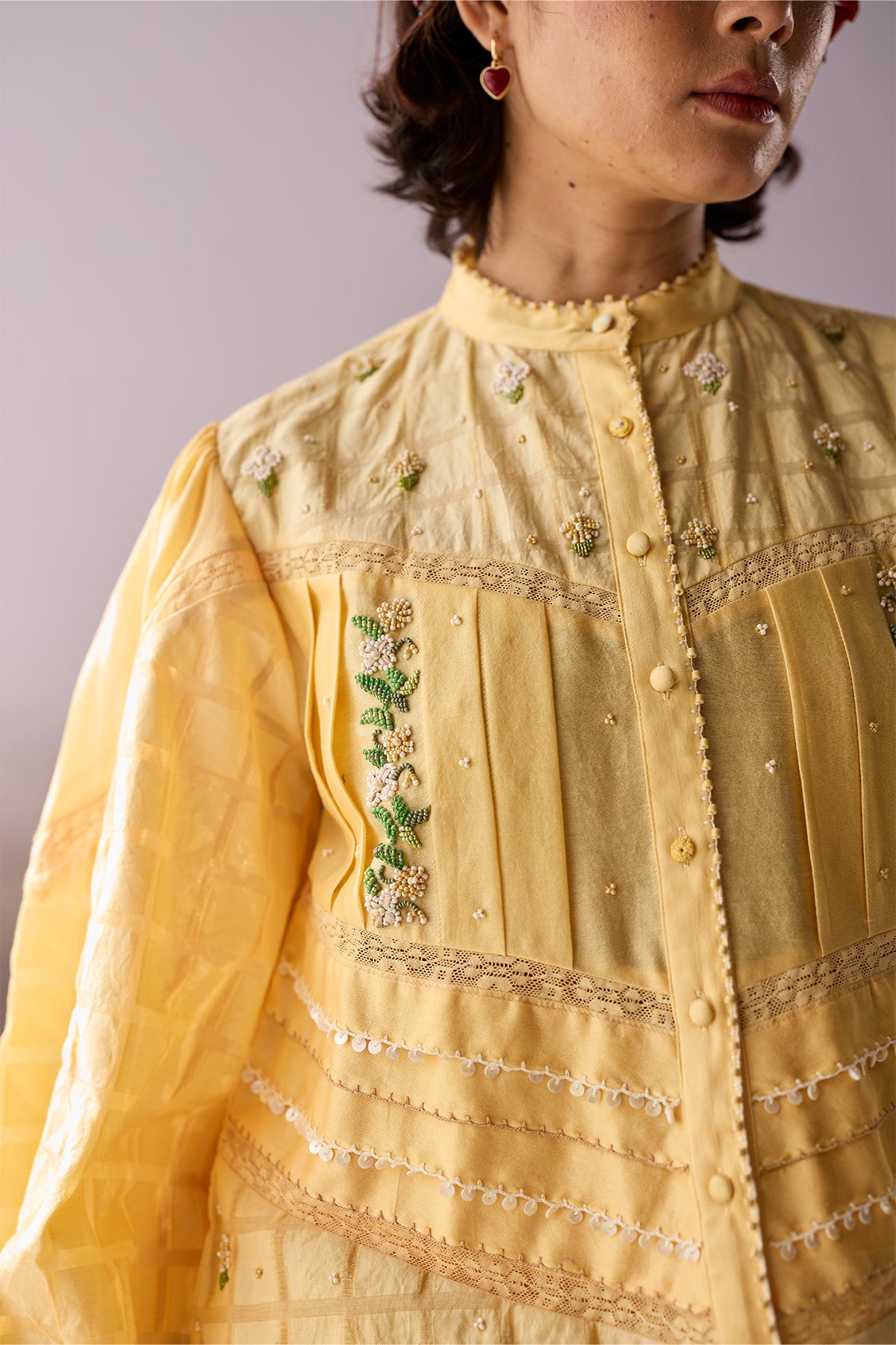 Sunpetal Checkered Shirt