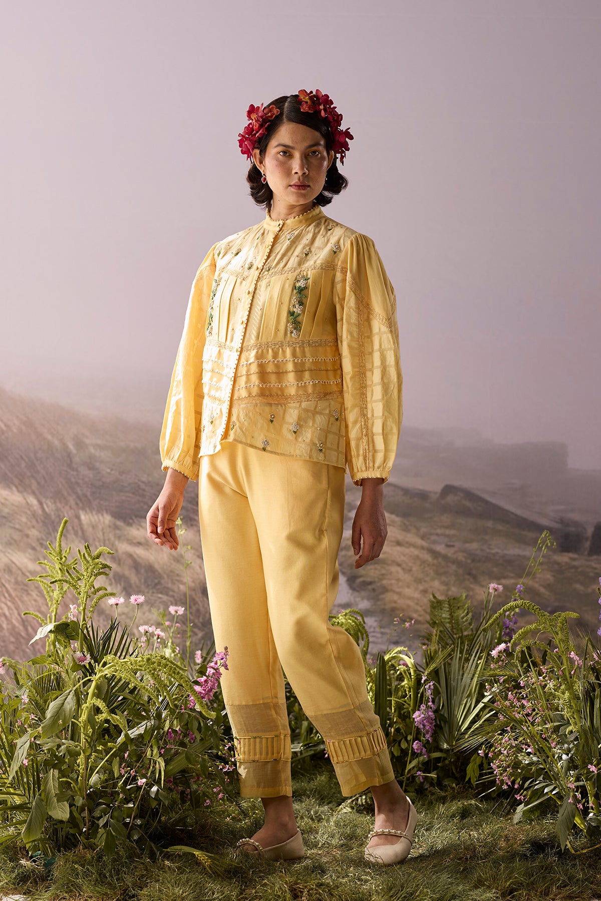 Sunpetal Checkered Shirt