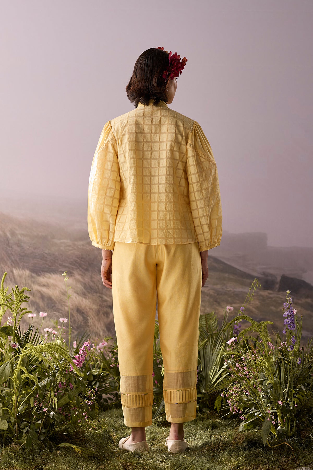 Sunpetal Checkered Shirt