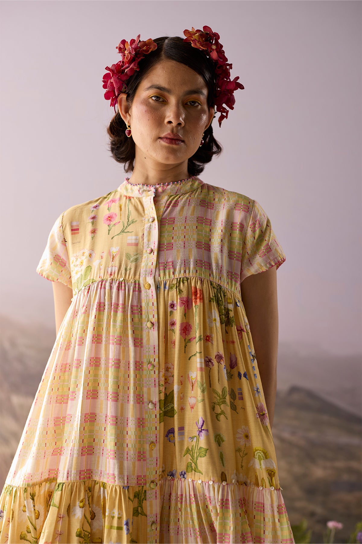 Sunpetal Shirt Dress