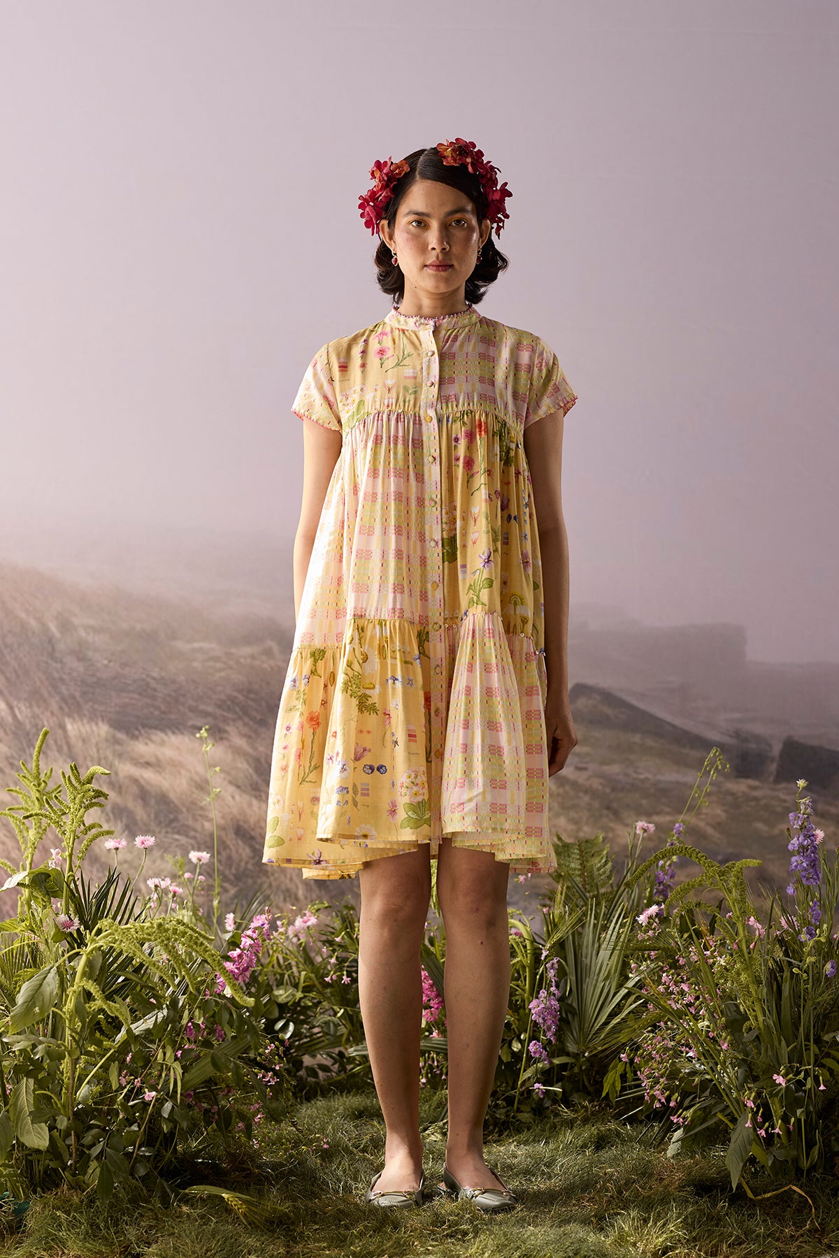 Sunpetal Shirt Dress