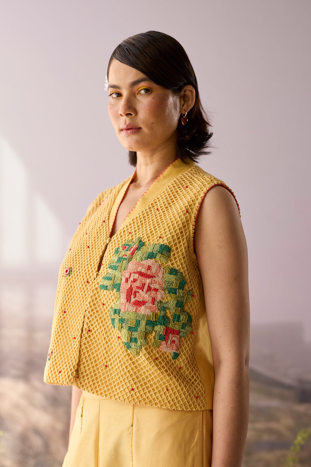 Sunpetal Floral Waistcoat
