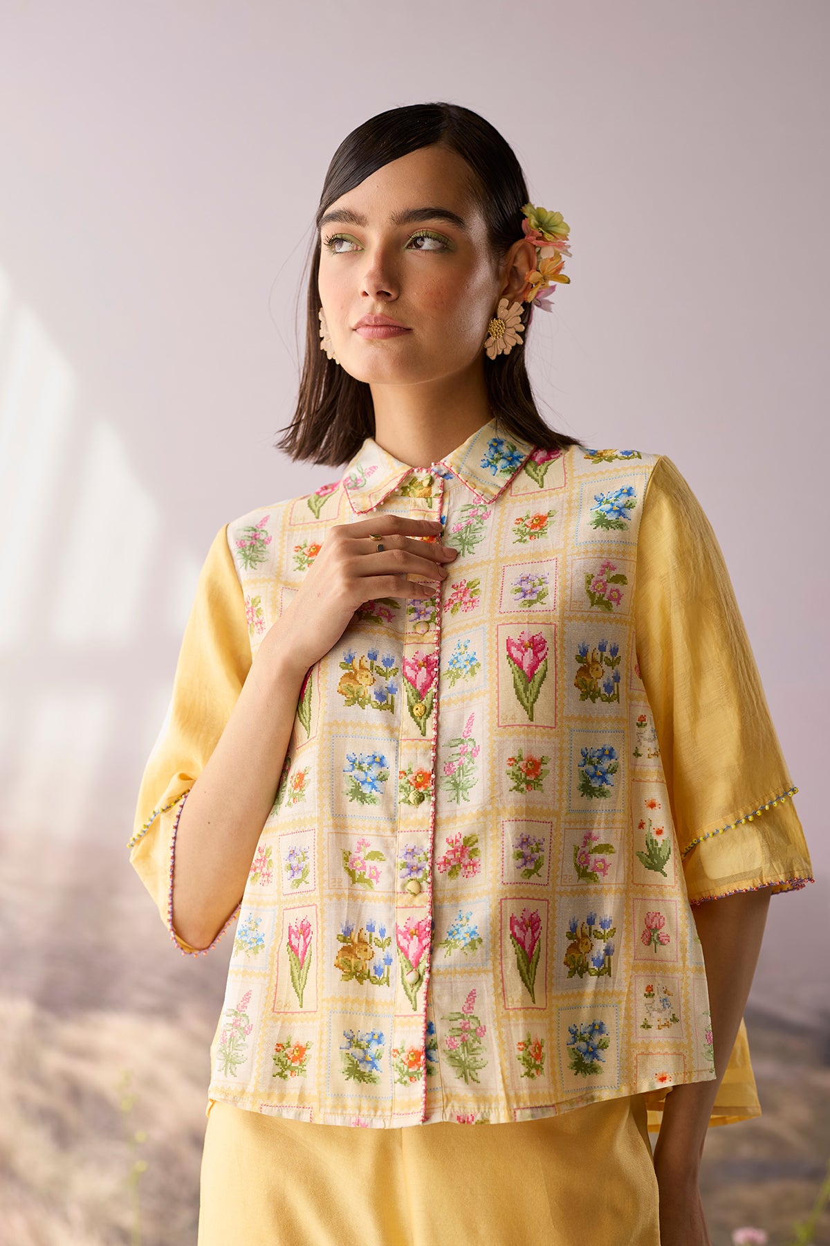 Sunpetal Floral Shirt