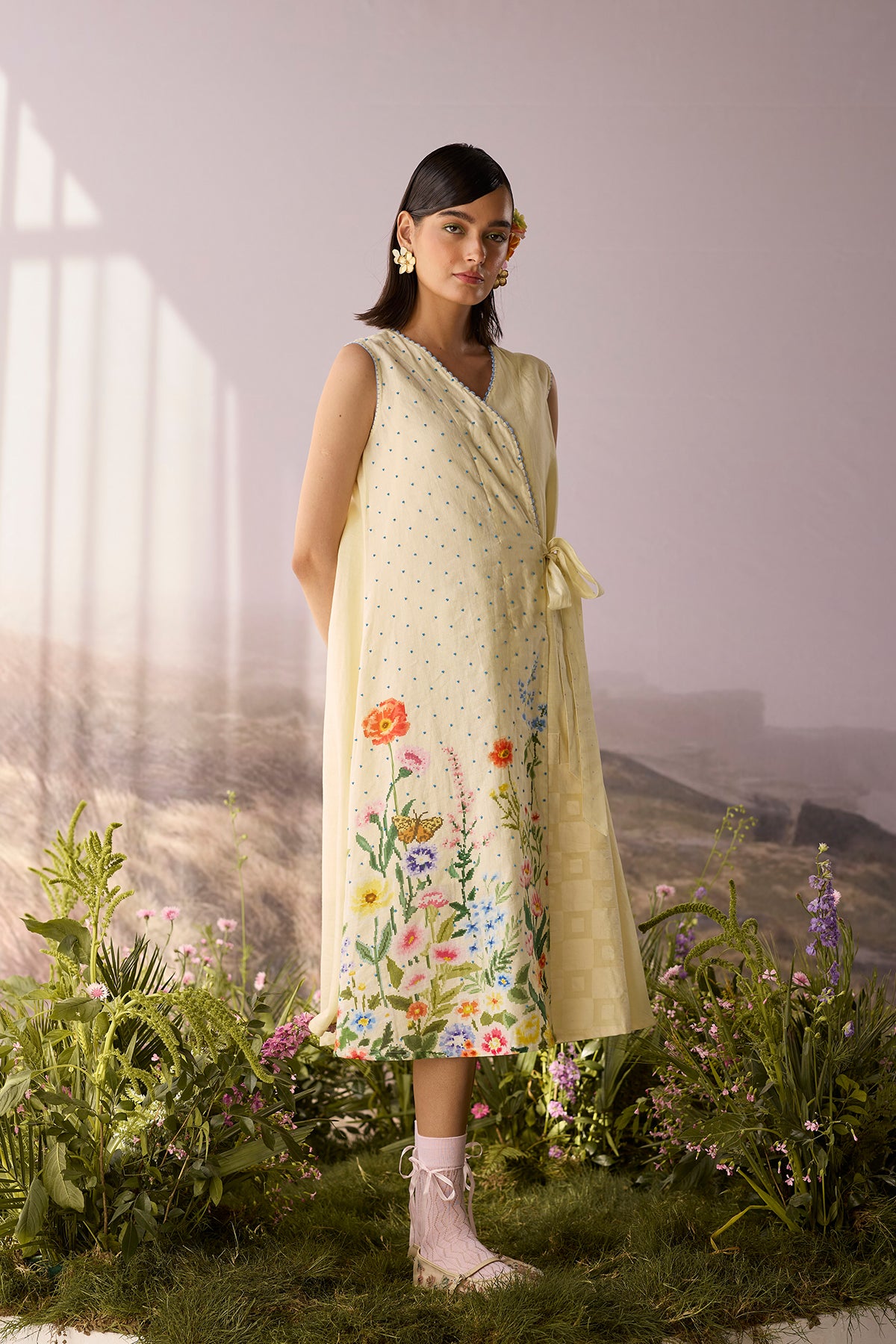Moonlight Wrap Dress