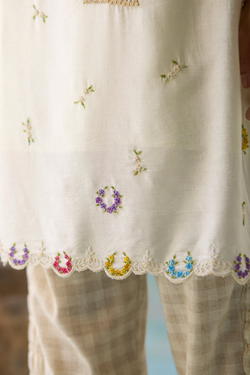 Cloud Embroidered Tunic