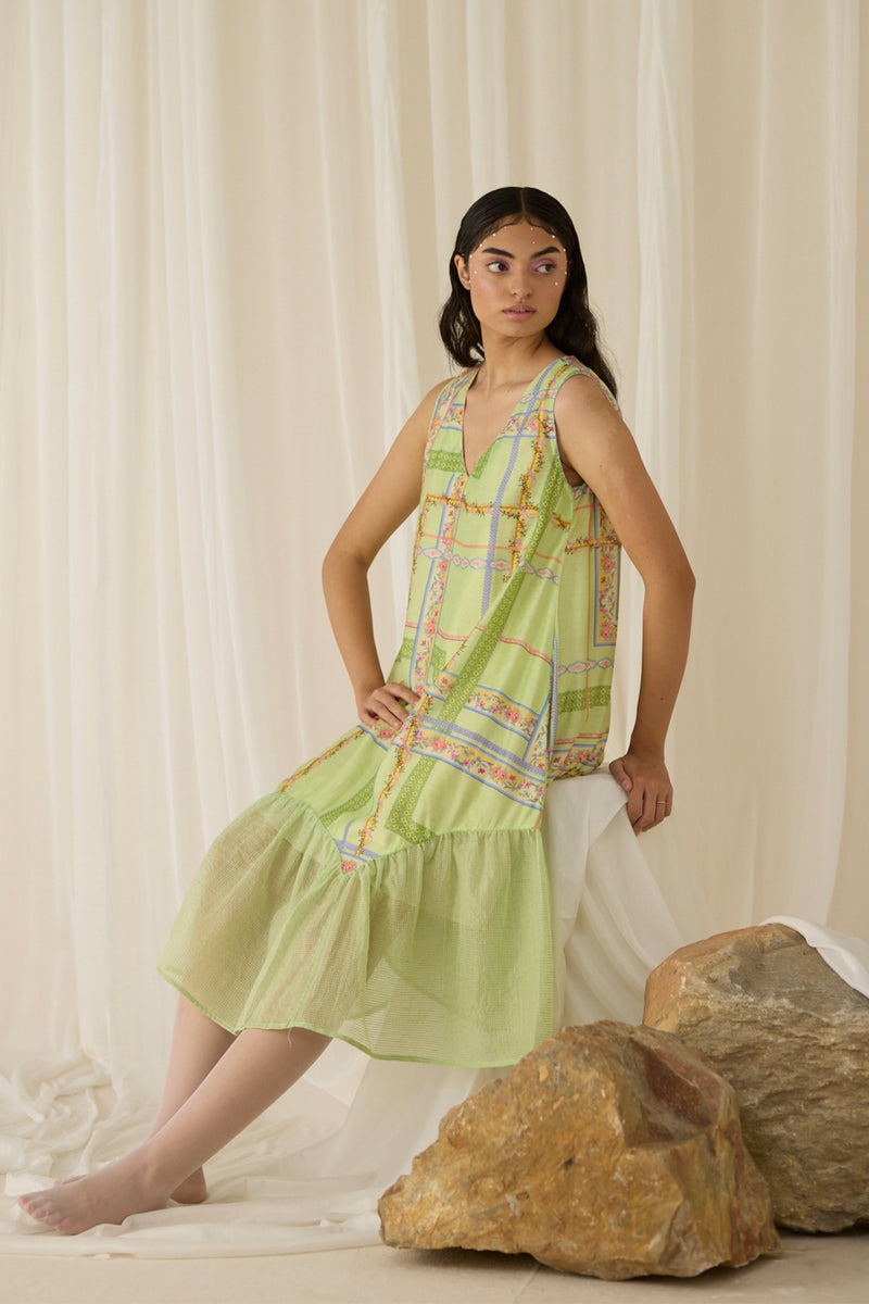 Fern Gathered Dress