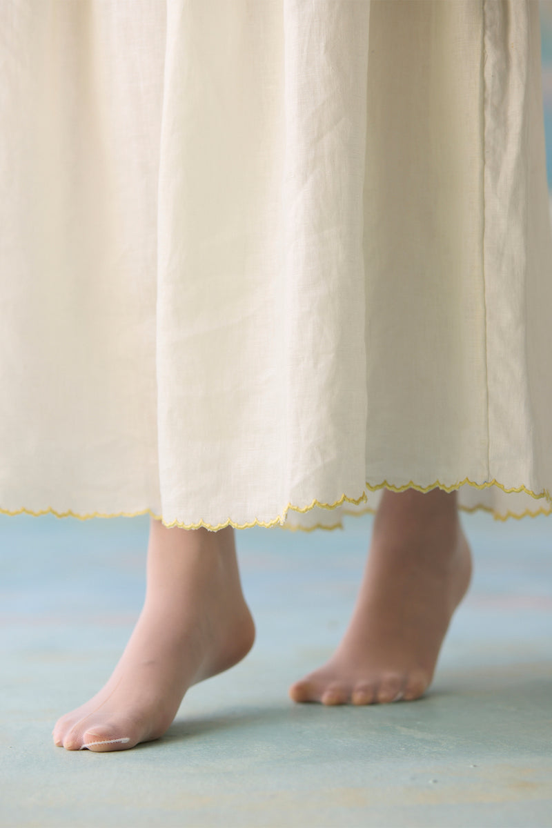 Cloud Smocked Skirt