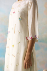 Cloud Embroidered Tunic