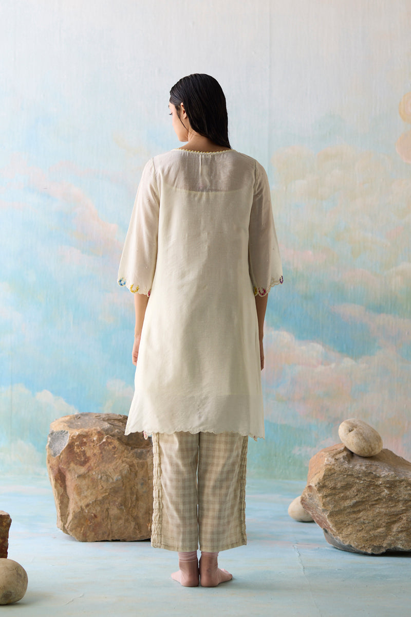 Cloud Embroidered Tunic