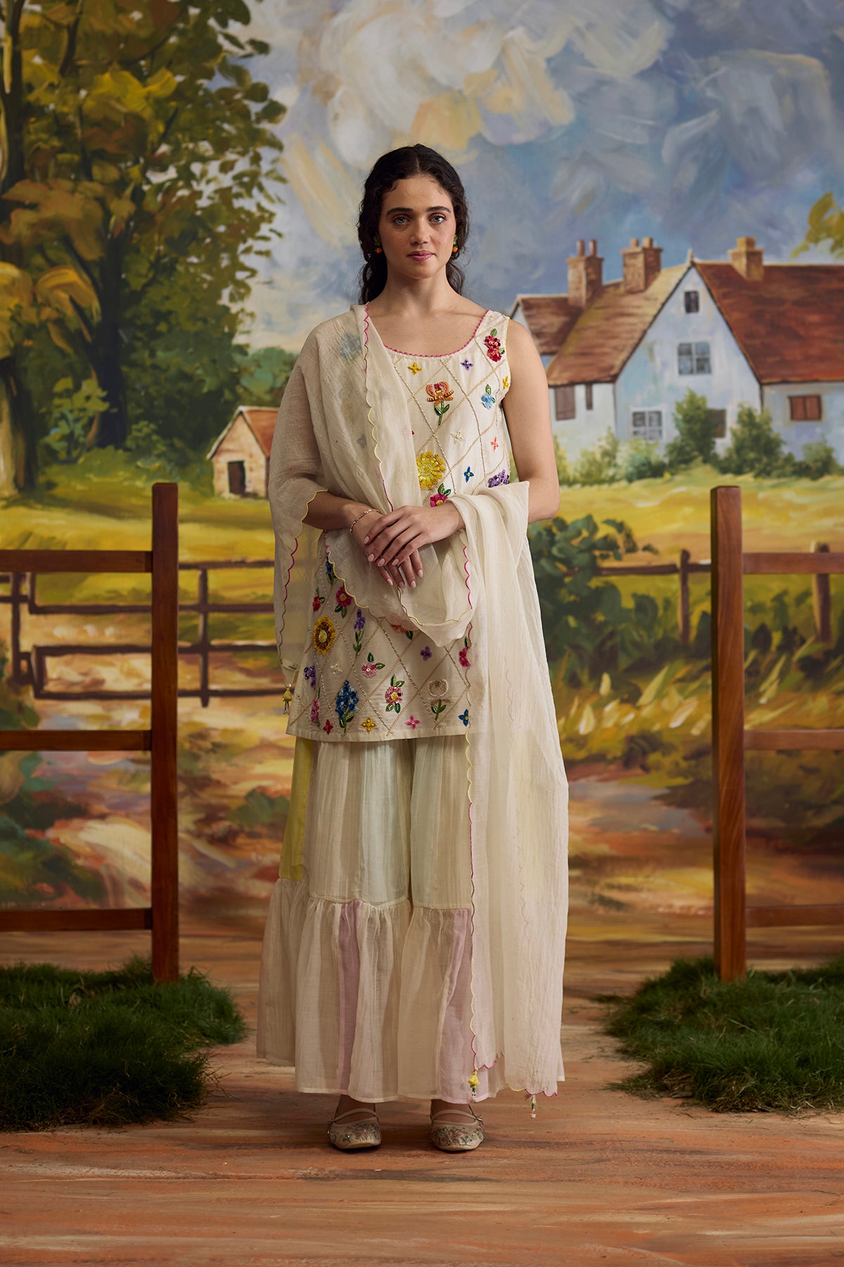 Lumina Floral Kurta