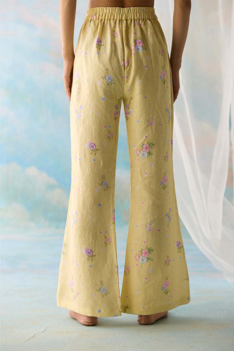 Citrine Flared Pants