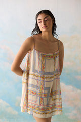 Cloud Embroidered Kaftan