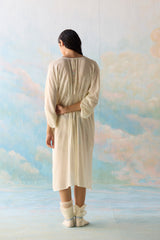 Cloud Embroidered Kaftan