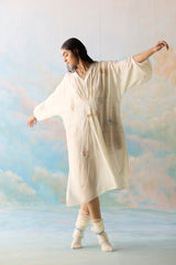 Cloud Embroidered Kaftan