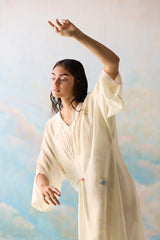 Cloud Embroidered Kaftan