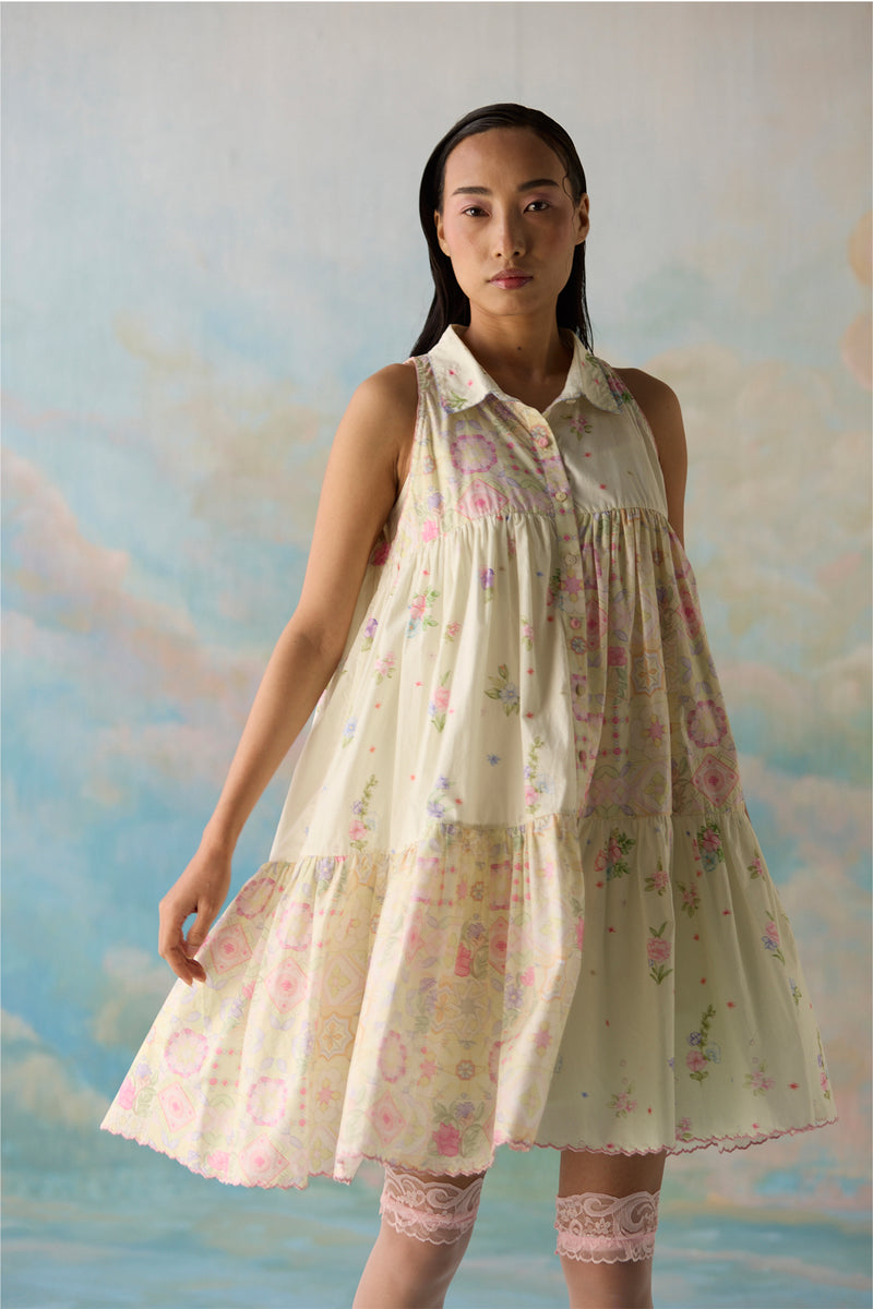 Cloud Floral Dress