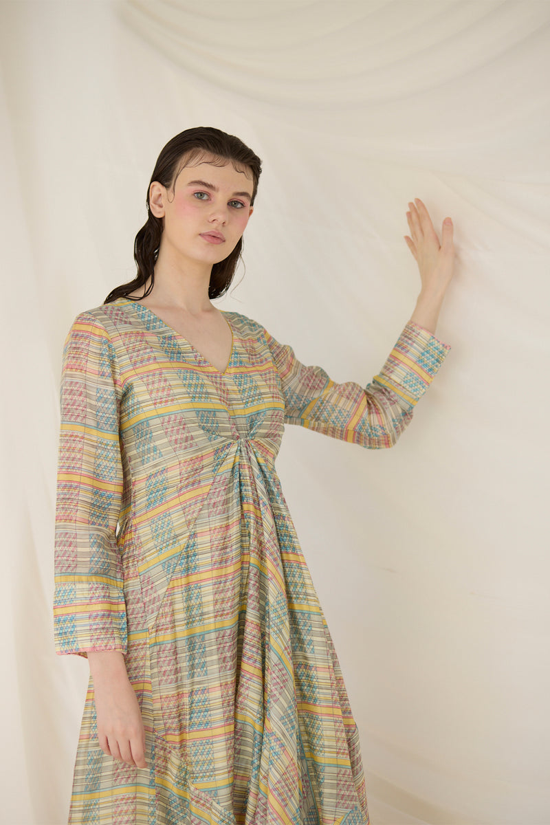 Ash Printed Kaftan