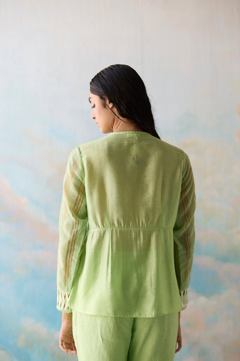 Fern Smocked Top