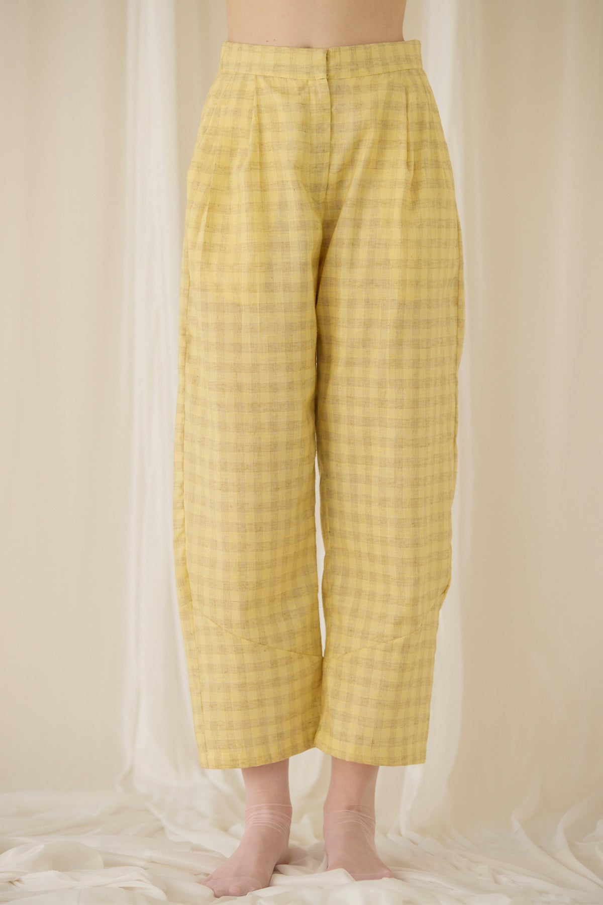 Citrine Checkered Pant