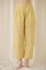 Citrine Checkered Pant