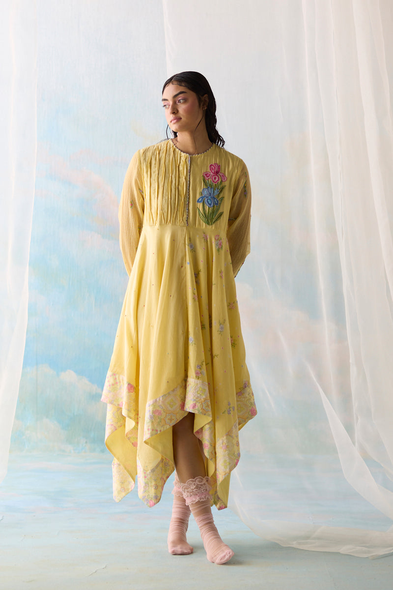 Citrine Flowy Dress