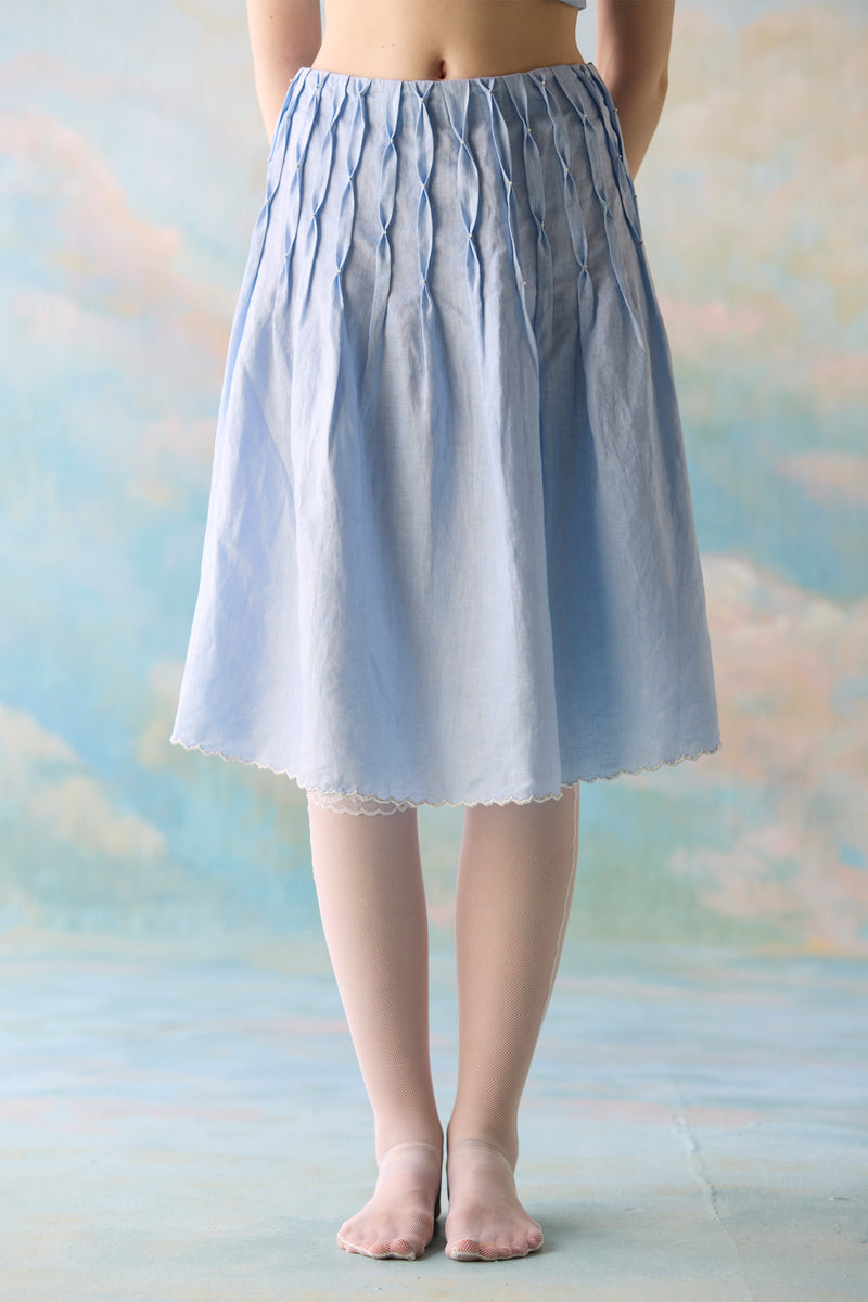 Celeste Smocked Skirt