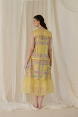 Citrine Gathered Dress