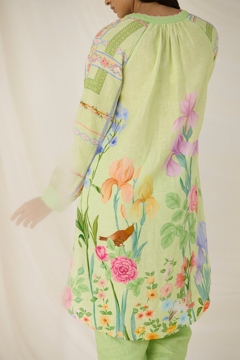 Fern Floral Tunic