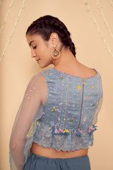 Baadal Embroidered Blouse