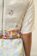 Barfi Embroidered Blouse