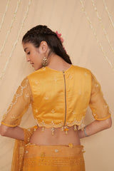 Haldi Embroidered Blouse