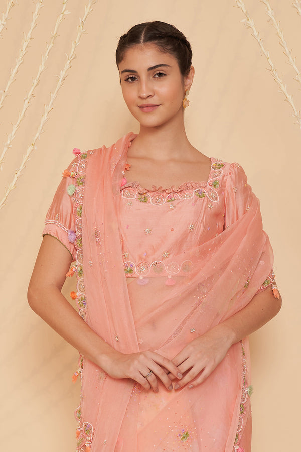 Naarangi Embroidered Blouse