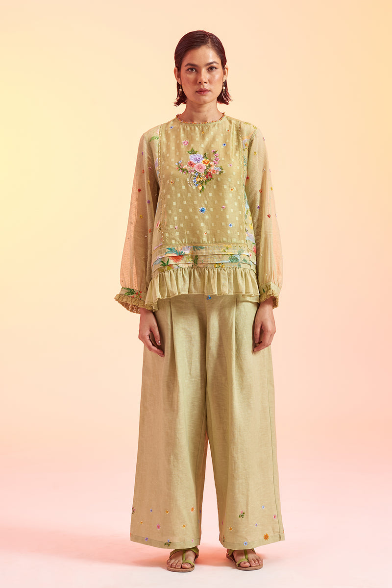 Panna Embroidered Top