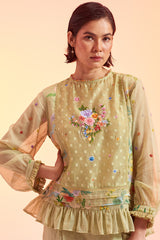 Panna Embroidered Top