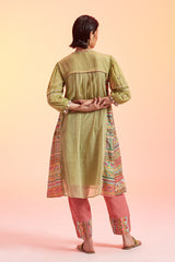 Panna Pintuck Yoke Kurta