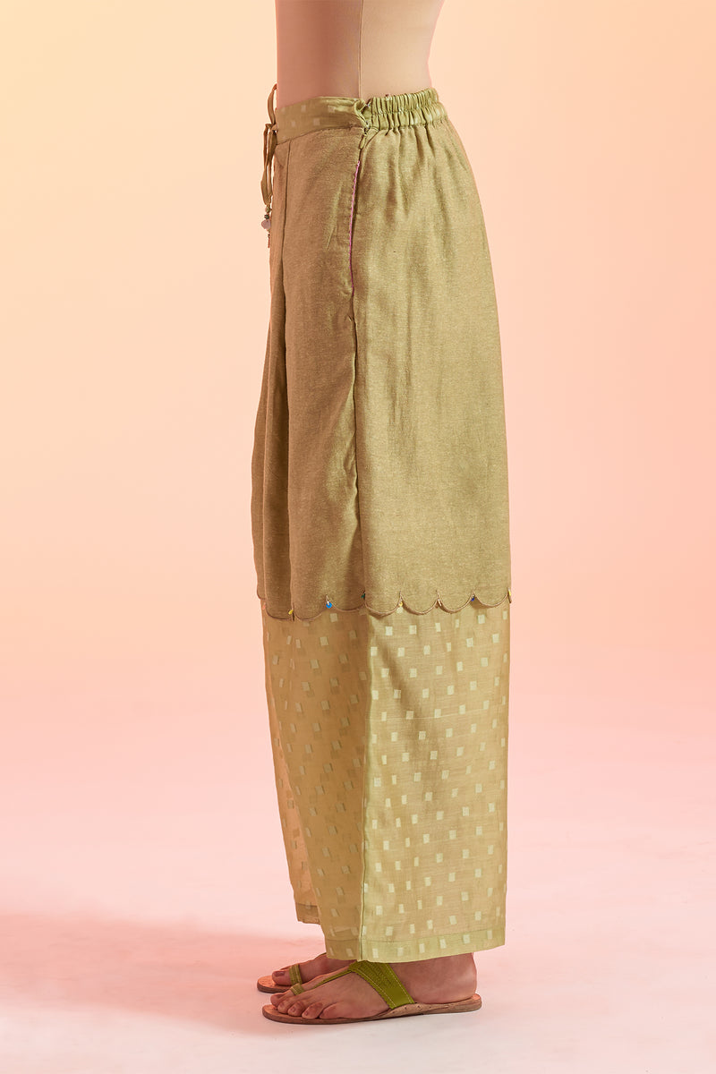 Panna Sheer Palazzo Pants