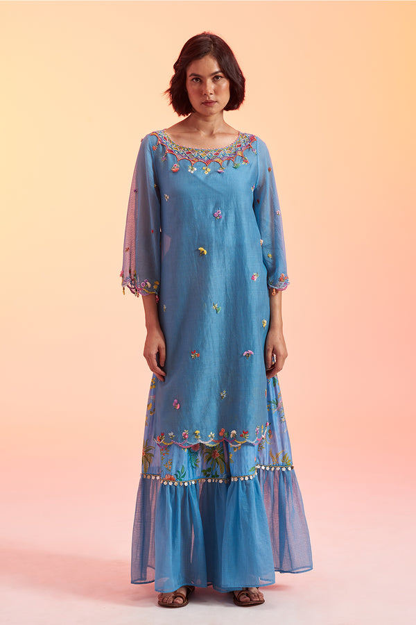 Patang Embroidered Kurta