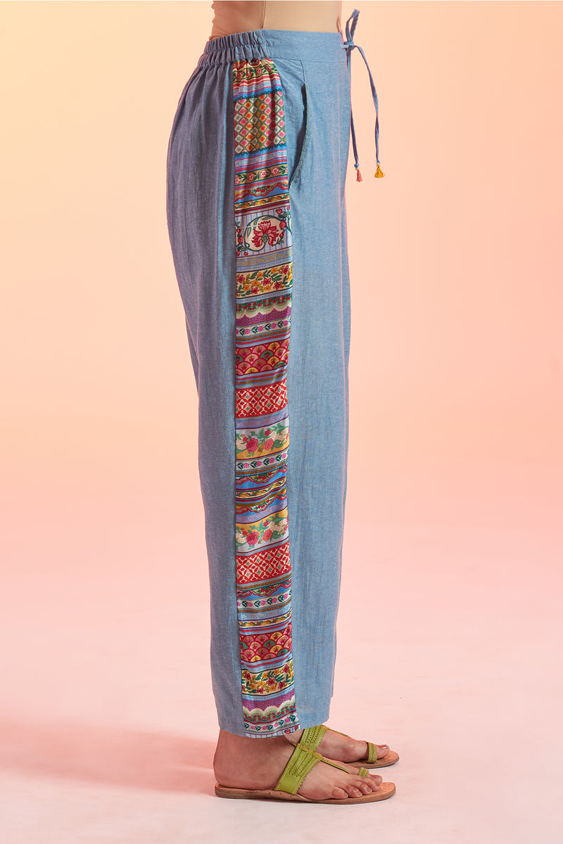 Patang Panelled Pants