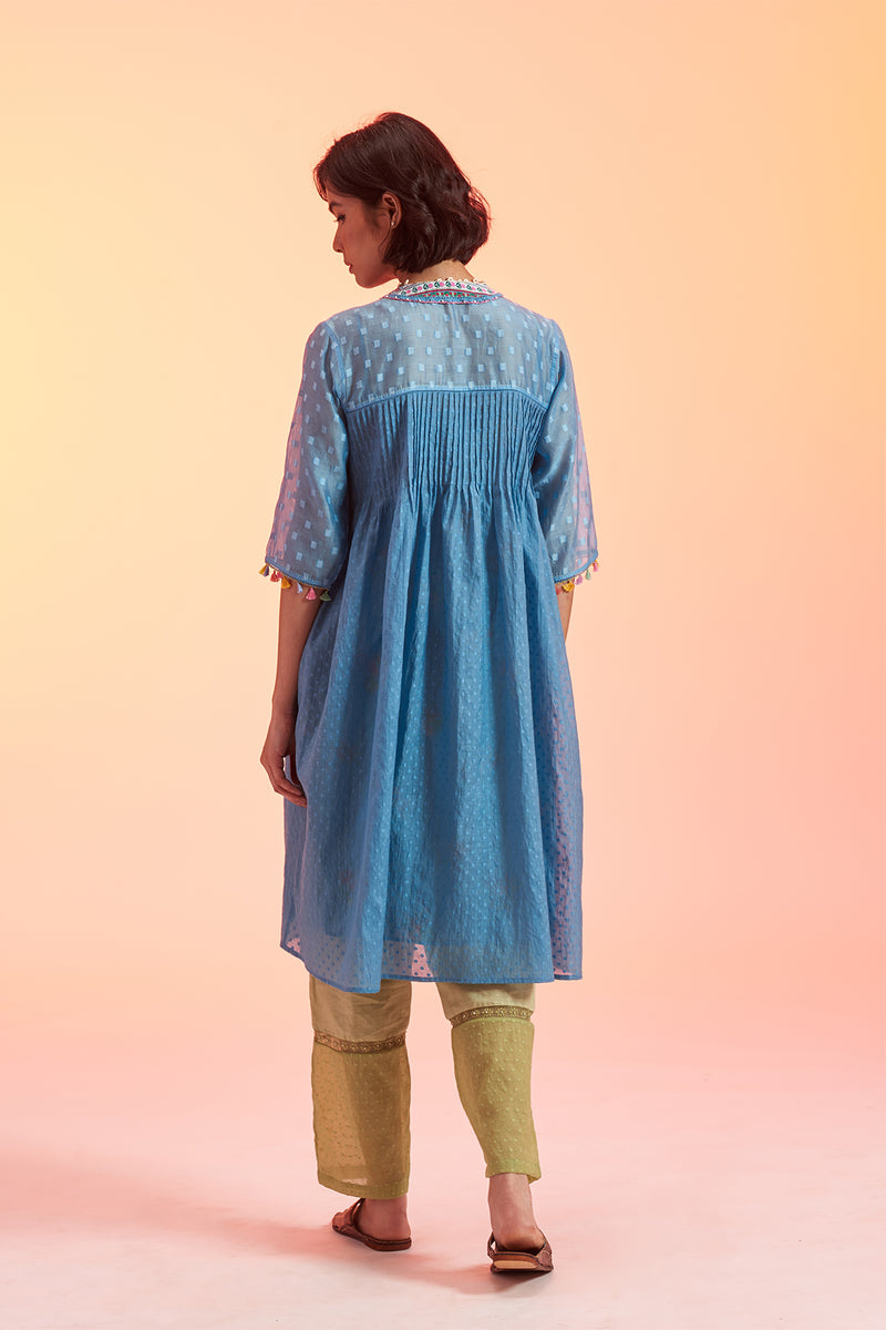 Patang Pintuck Kurta