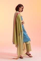 Patang Pintuck Kurta Set