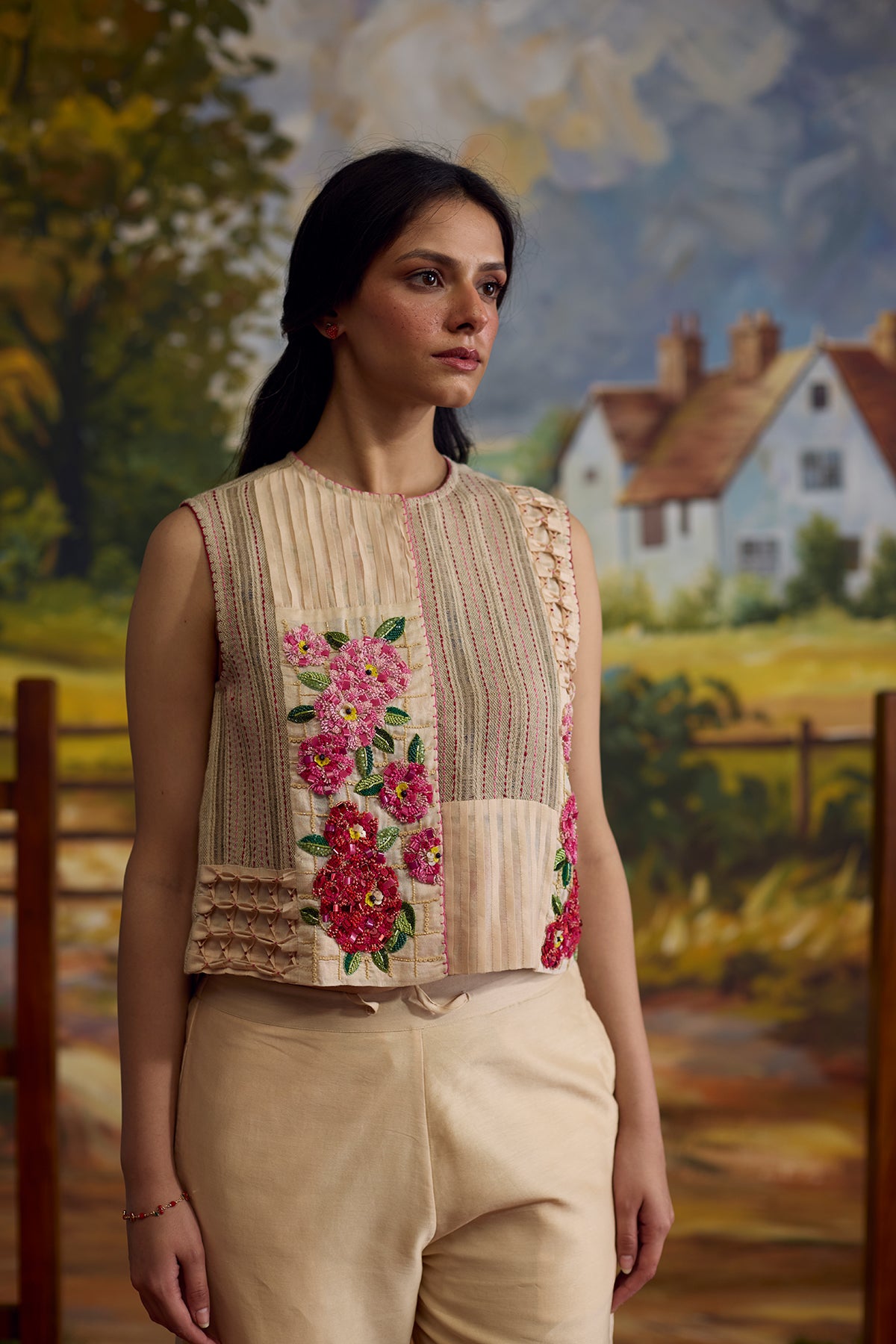 Sorbet Floral Waist Coat
