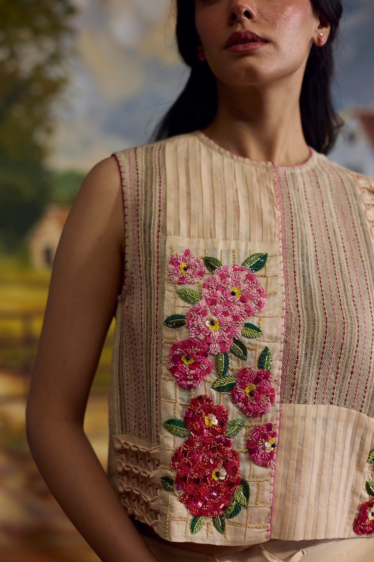 Sorbet Floral Waist Coat