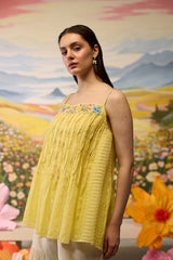  Sunray Smocked Top