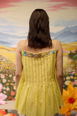  Sunray Smocked Top