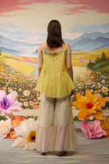  Sunray Smocked Top