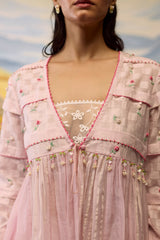 Lavender Gathered Kurta