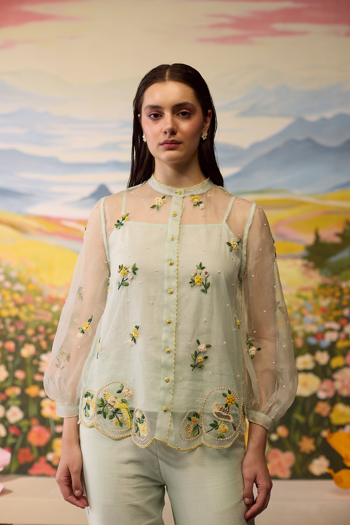Meadow Organza Shirt