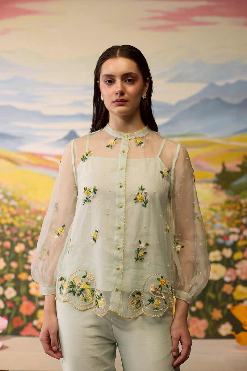 Meadow Organza Shirt