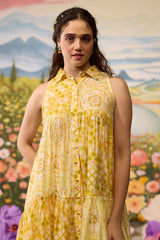 Sunray Floral Dress