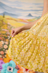 Sunray Floral Dress